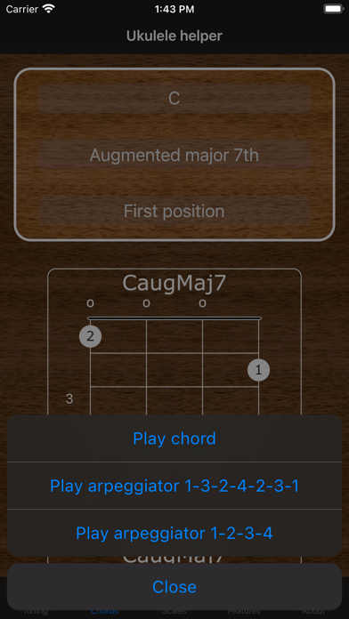 Ukulele Helper Screenshot