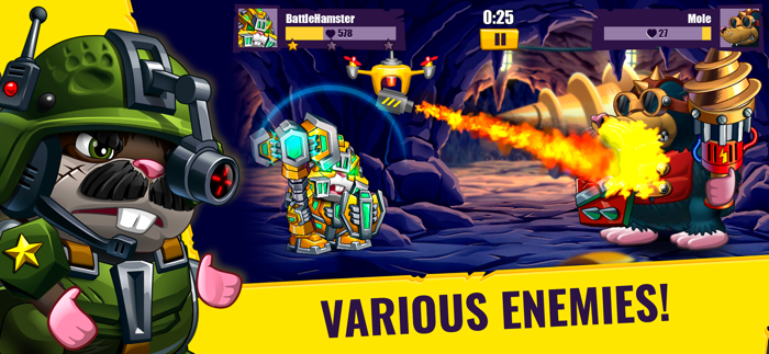 Fighting Hamsters PvP Game