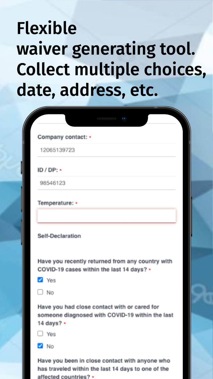 WaiverElectronic-Online Waiver