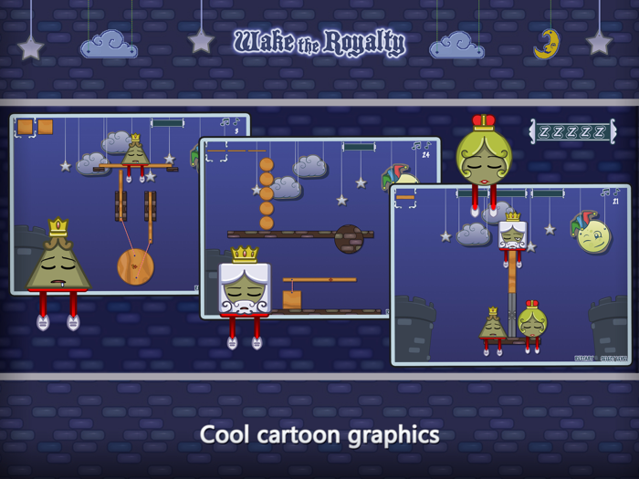 Wake the Royalty Physics Game