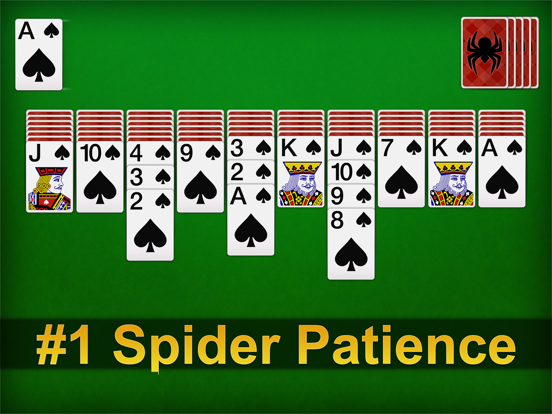 Spider Solitaire ∙ Card Game iPad app afbeelding 1