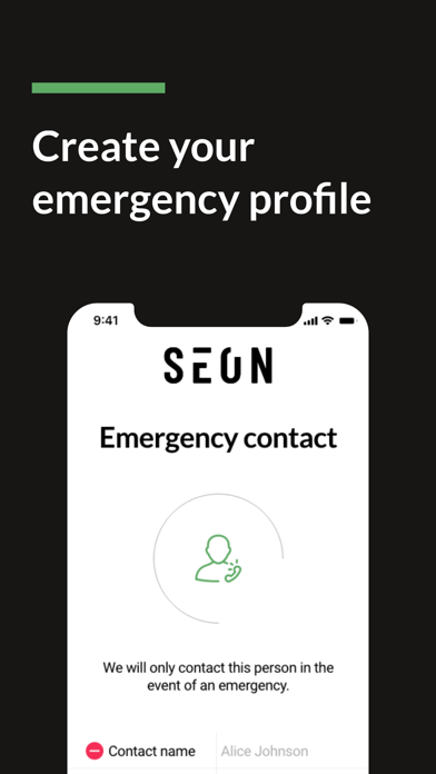 SEON Safety Screenshot