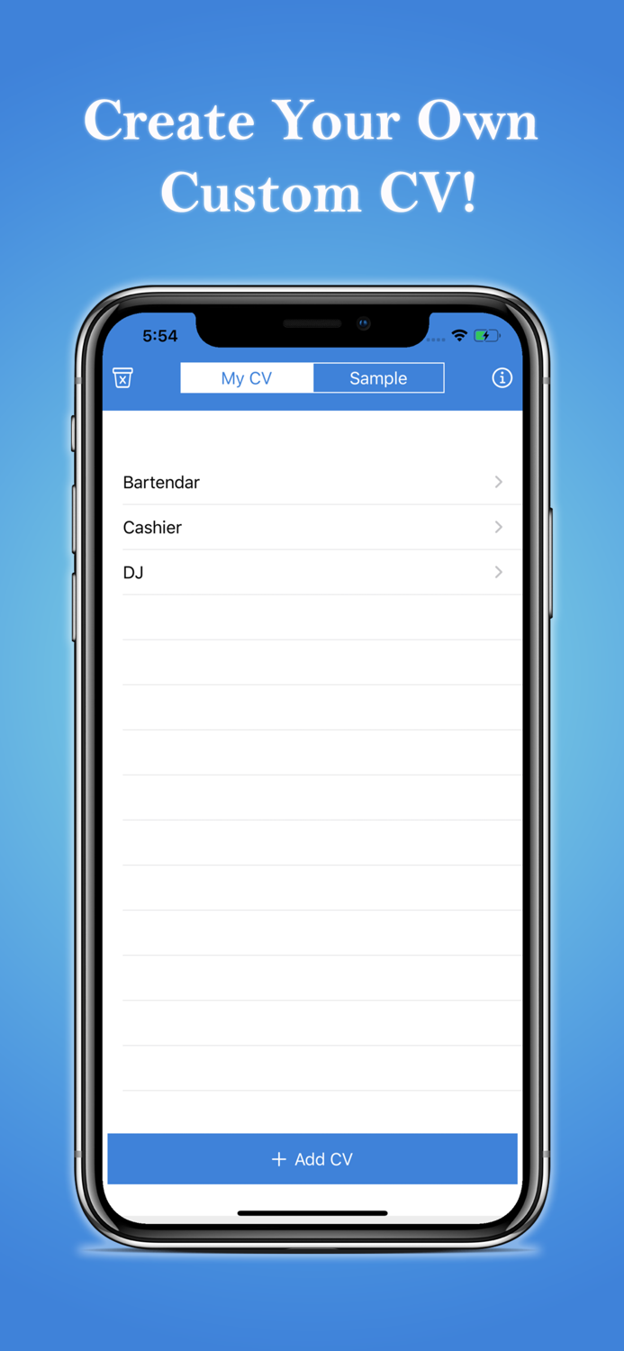Quick Resume Builder–CV Maker