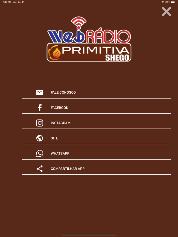 Web Radio Primitiva Shego.