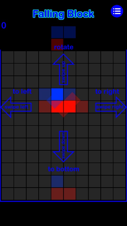 #1. Falling Block Puzzle (iOS) Podle: Hong Yu