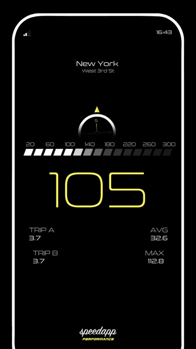 SpeedApp - Speedometer Screenshot