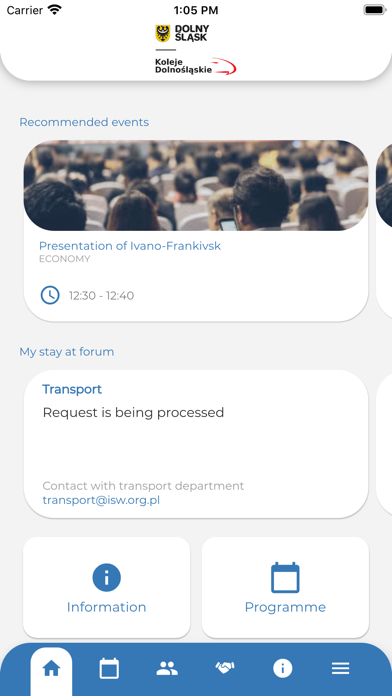 Economic Forum Screenshot