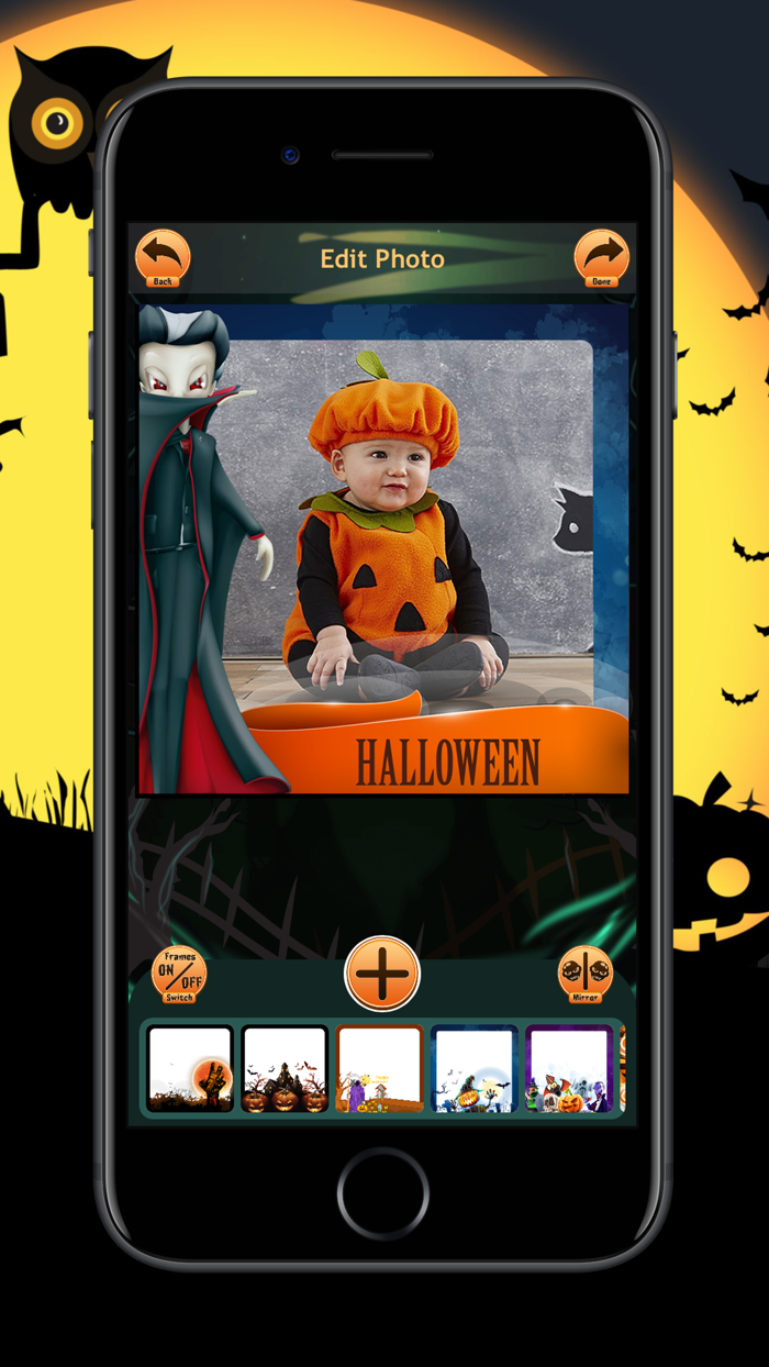 Halloween Photo Frames Trick