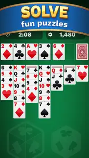 one solitaire cube: win cash iphone screenshot 2
