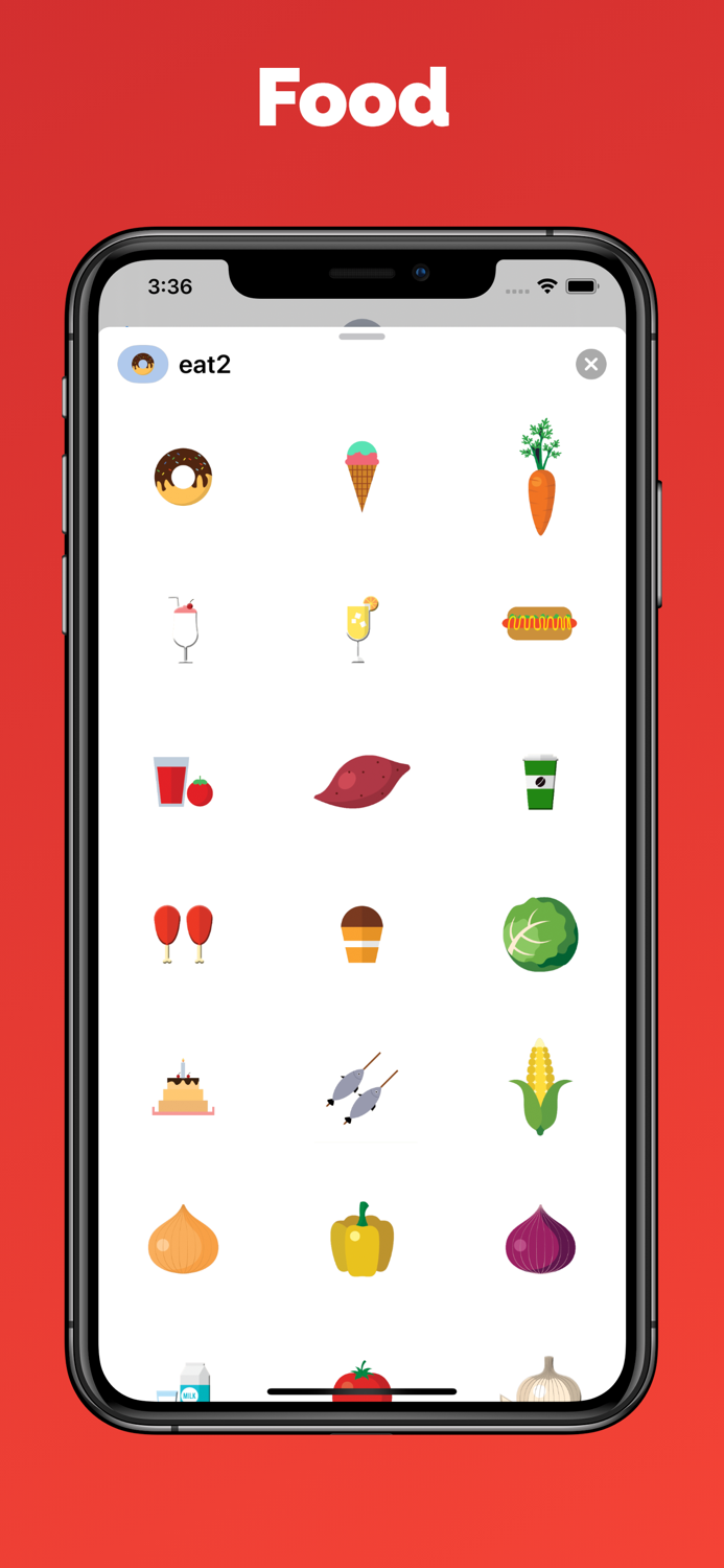 Food and Eat - emoji stickers