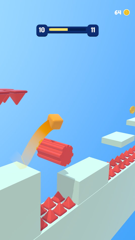 #2. Geometry Run! (iOS) 由: Nomadic Bear Games
