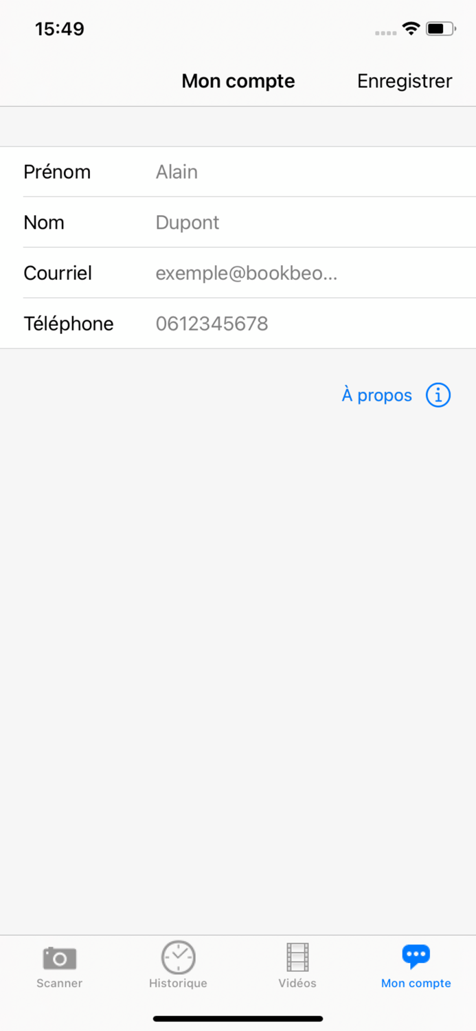 bookBeo – QR Codes reader