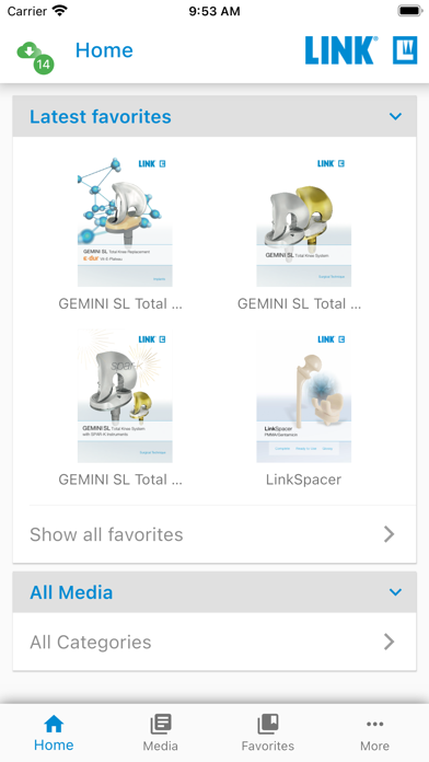 Waldemar Link Sales App Screenshot