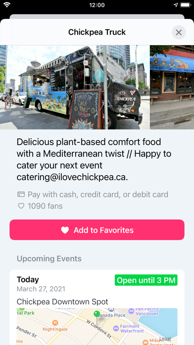 Street Food Vancouver Screenshot