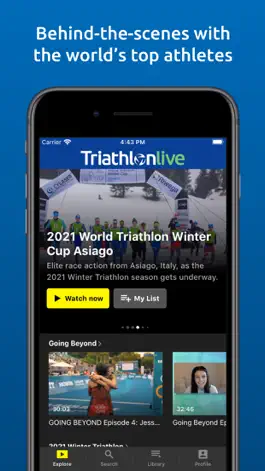 Game screenshot TriathlonLive - Triathlon TV apk