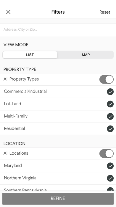 Alex Cooper Real Estate Screenshot