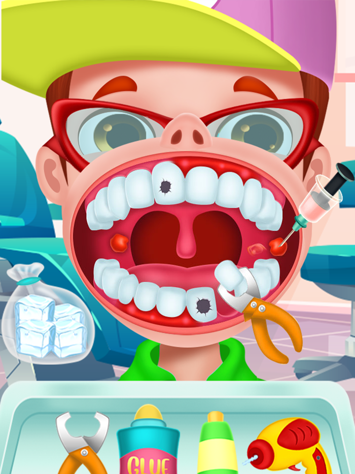 Mouth Care Dentist Fun Game
