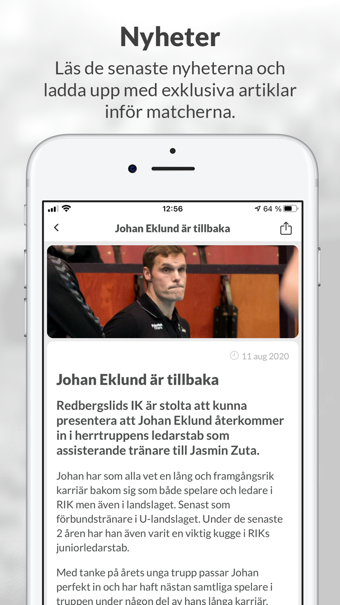 Redbergslid - Gameday