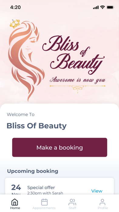 Bliss Of Beauty Screenshot