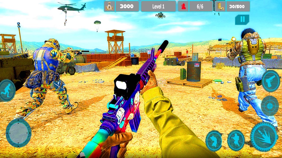 #2. Army Commando Shooting Games (iOS) 由: Muhammad Asif
