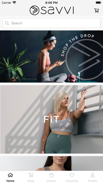 Savvi Shop Screenshot