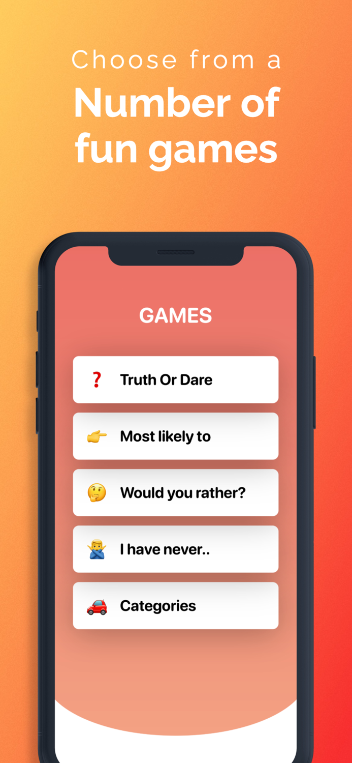 Truth or dare - Party Games