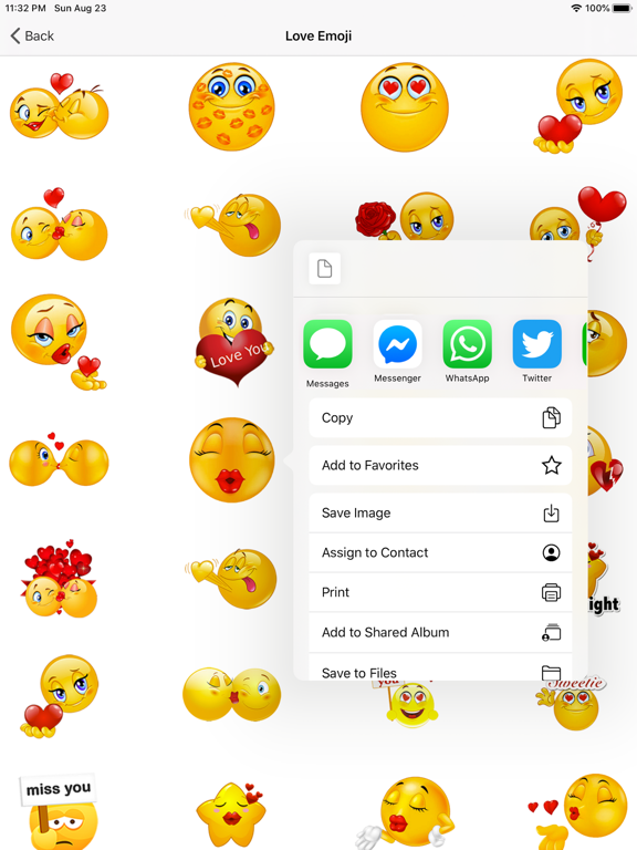 Screenshot #4 pour Flirty Emoji Adult Stickers