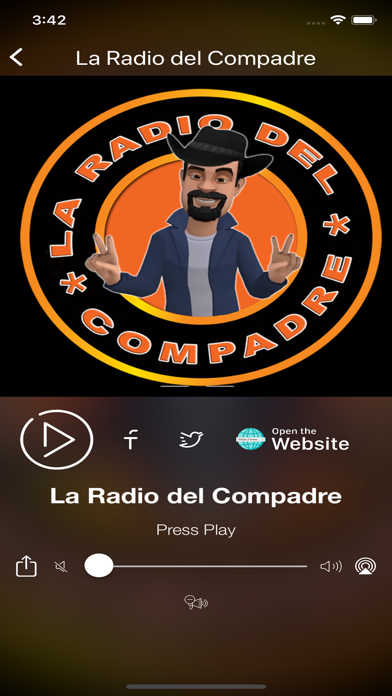 La Radio del Compadre Official Screenshot
