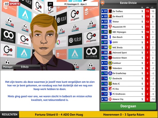 Club Soccer Director 2021 iPad app afbeelding 10