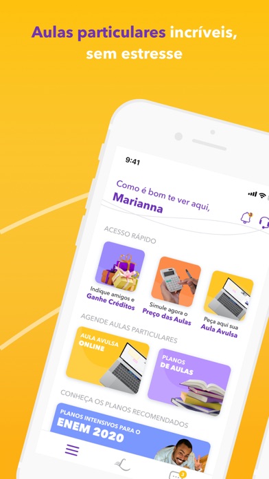 How to cancel & delete Liber - Aulas Particulares from iphone & ipad 1