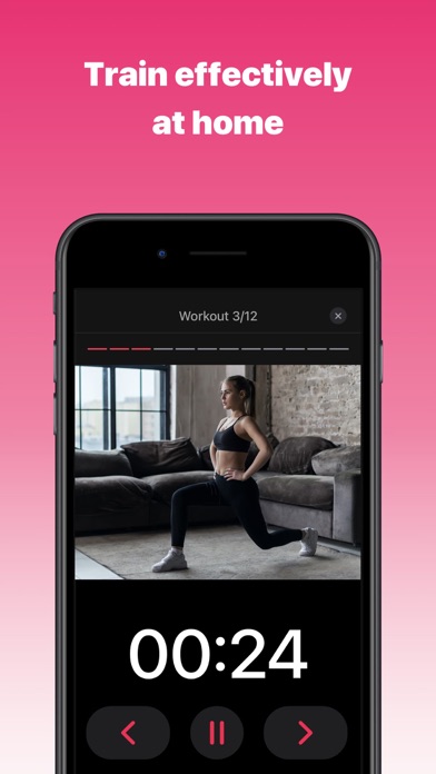 FitWomen: Home & Gym Workout Screenshot