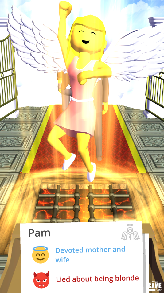 #2. Heaven or Hell? A divine game (iOS) 由: Rabbit Mountain
