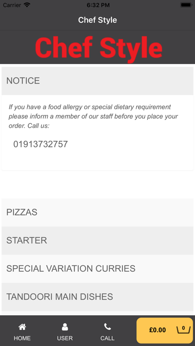 Chef Style Screenshot
