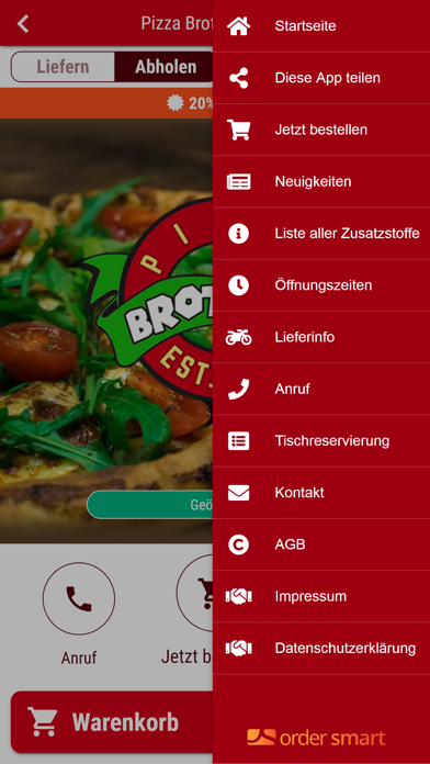 Pizza Brothers Bonn Screenshot