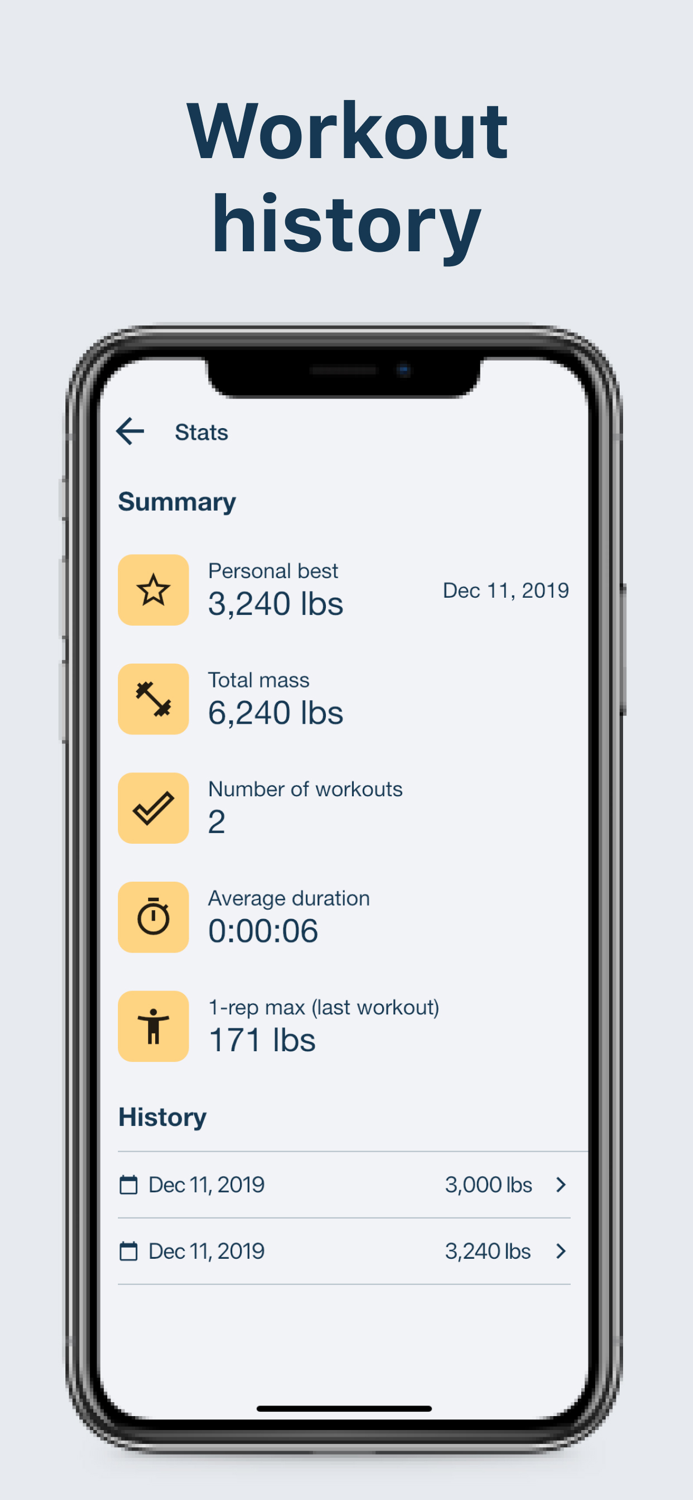 Titan Workout Tracker Gym Log