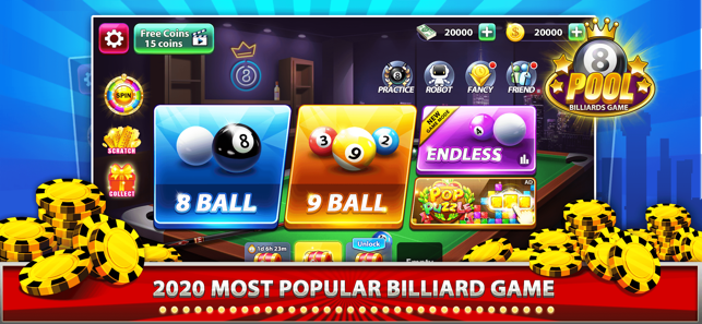 8 Ball - Billiards pool games(圖5)-速報App