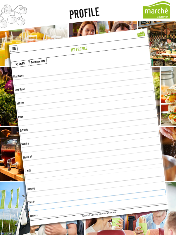 Marché Loyalty Card