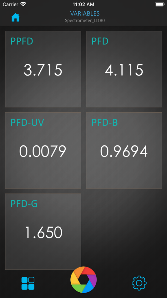 #2. LI-180 Spectrometeor Plus (iOS) 由: LI-COR Biosciences