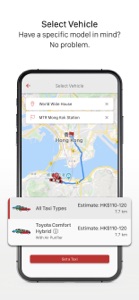 HKTaxi - Taxi Hailing App screenshot #4 for iPhone