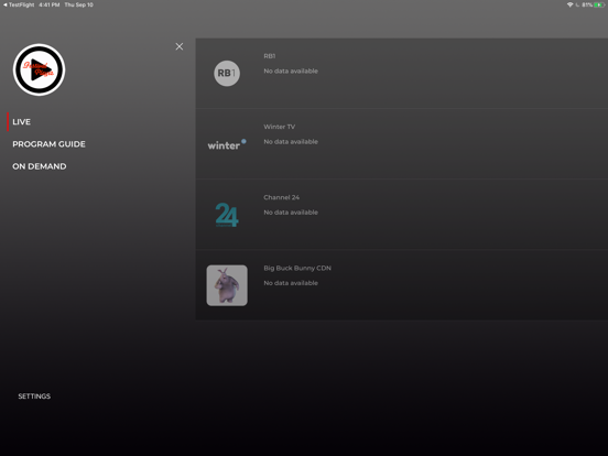 Screenshot #6 pour Festival Player