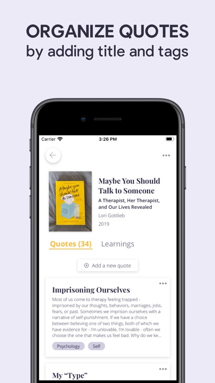 Citez - App for Book Lovers