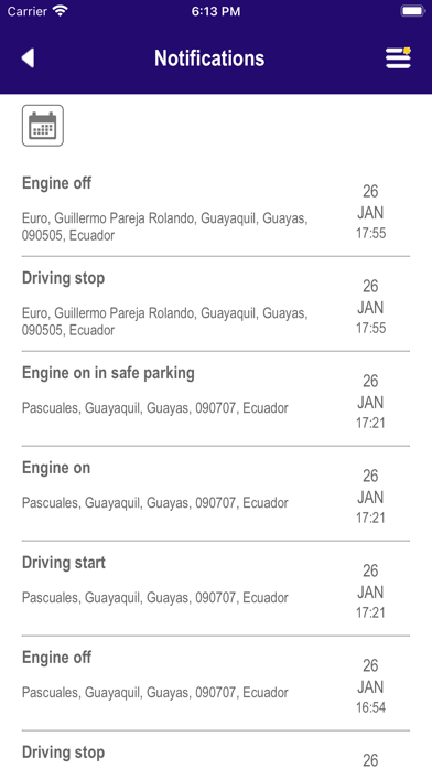 Rastreo 1001carros Screenshot