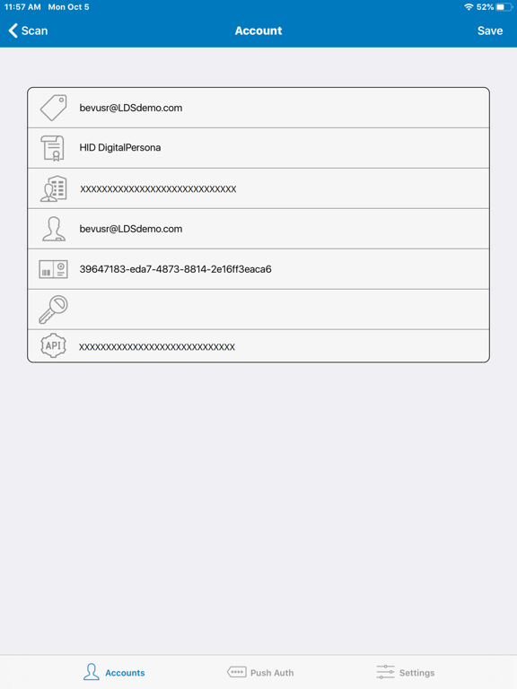 App screenshot