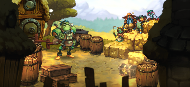 ‎SteamWorld 퀘스트 스크린샷