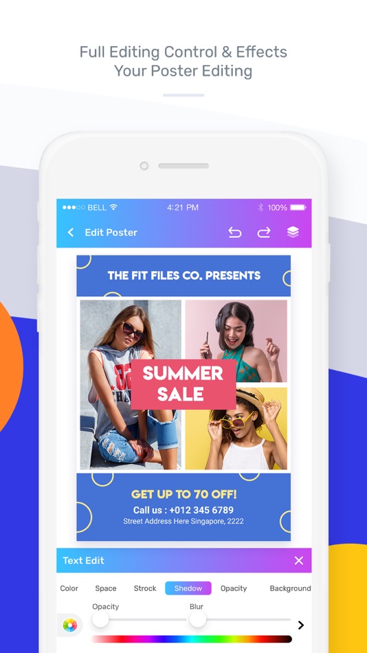 #6. Poster Maker - Flyer Maker (iOS) 由: divyesh khunt