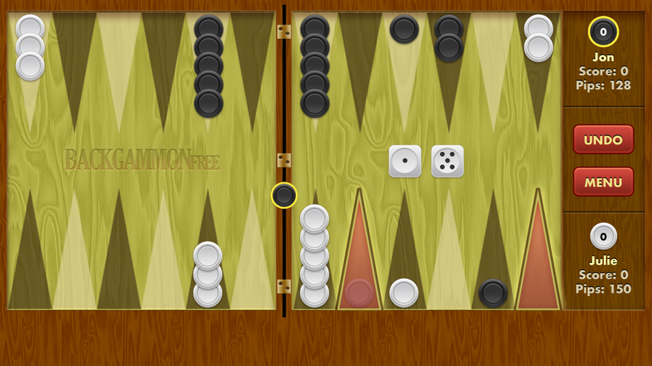 #3. Backgammon ∙ (iOS) By: Optime Software LLC