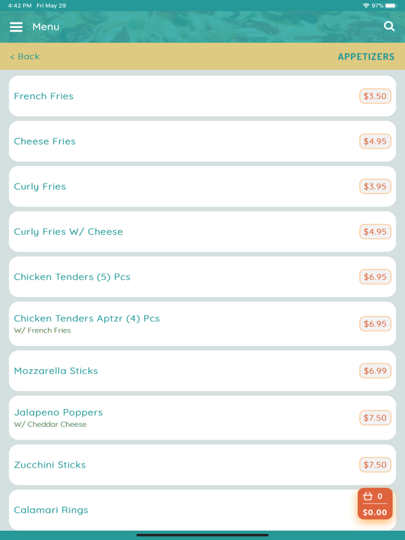 West Haven Pizza Works iPad screenshot 1 - Food & Drink app