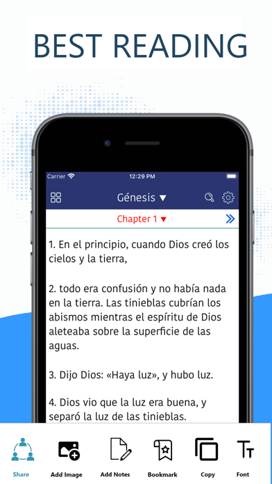 Biblia Latinoamericana Spanish Screenshot