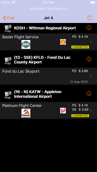 AirNav FBO Screenshot