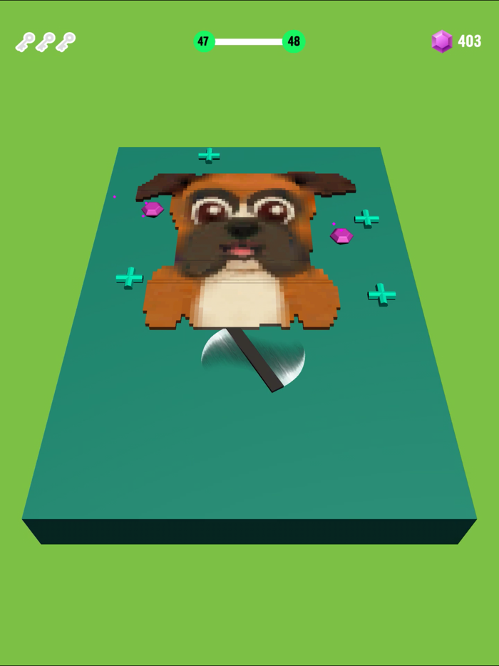 PIXEL CUTTING ASMR SATISFYING